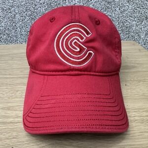 Cleveland Golf hat Cap Strap Back Red Men's New Era One Size Dad Cap Magnet